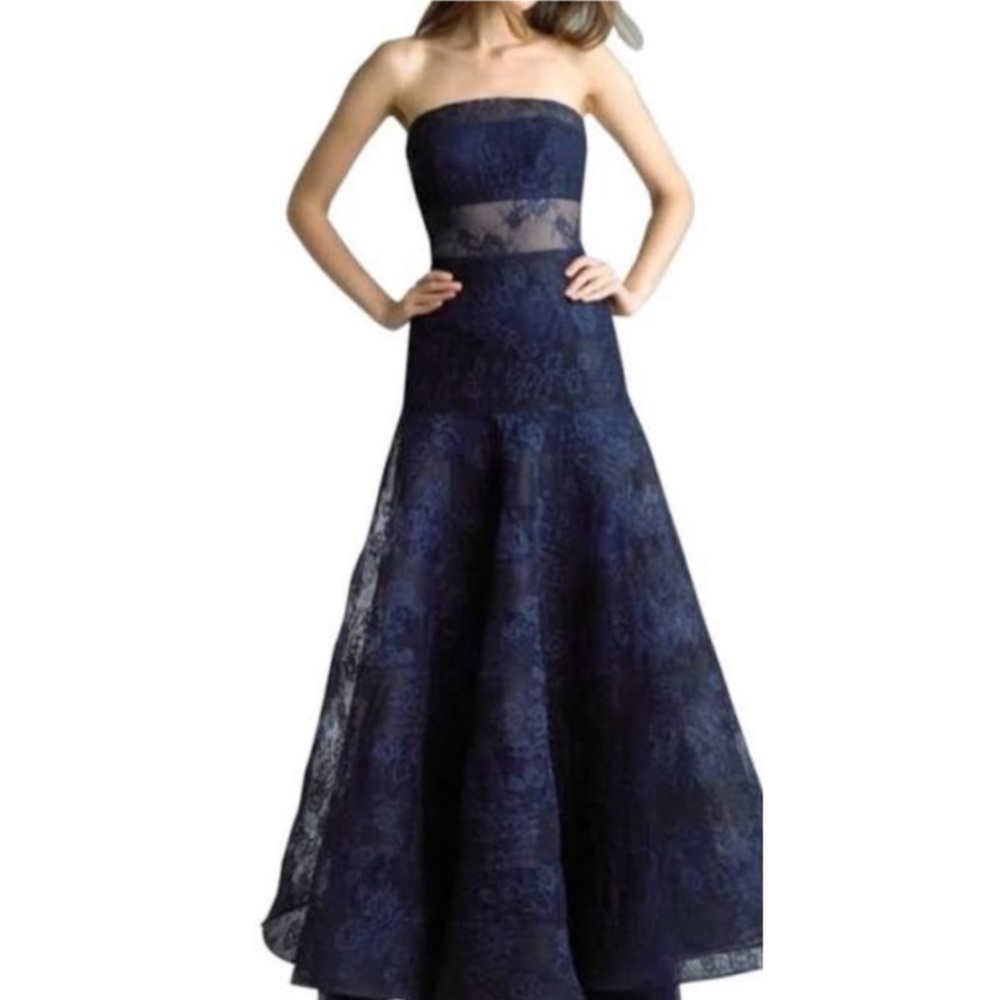 BASIX BLACK LABEL | Navy Gown | worn once